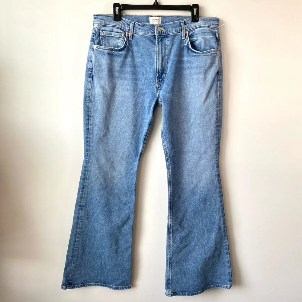 Citizens Of Humanity Isola‎ Flare Leg Jeans 31 Blue - Picture 2 of 9